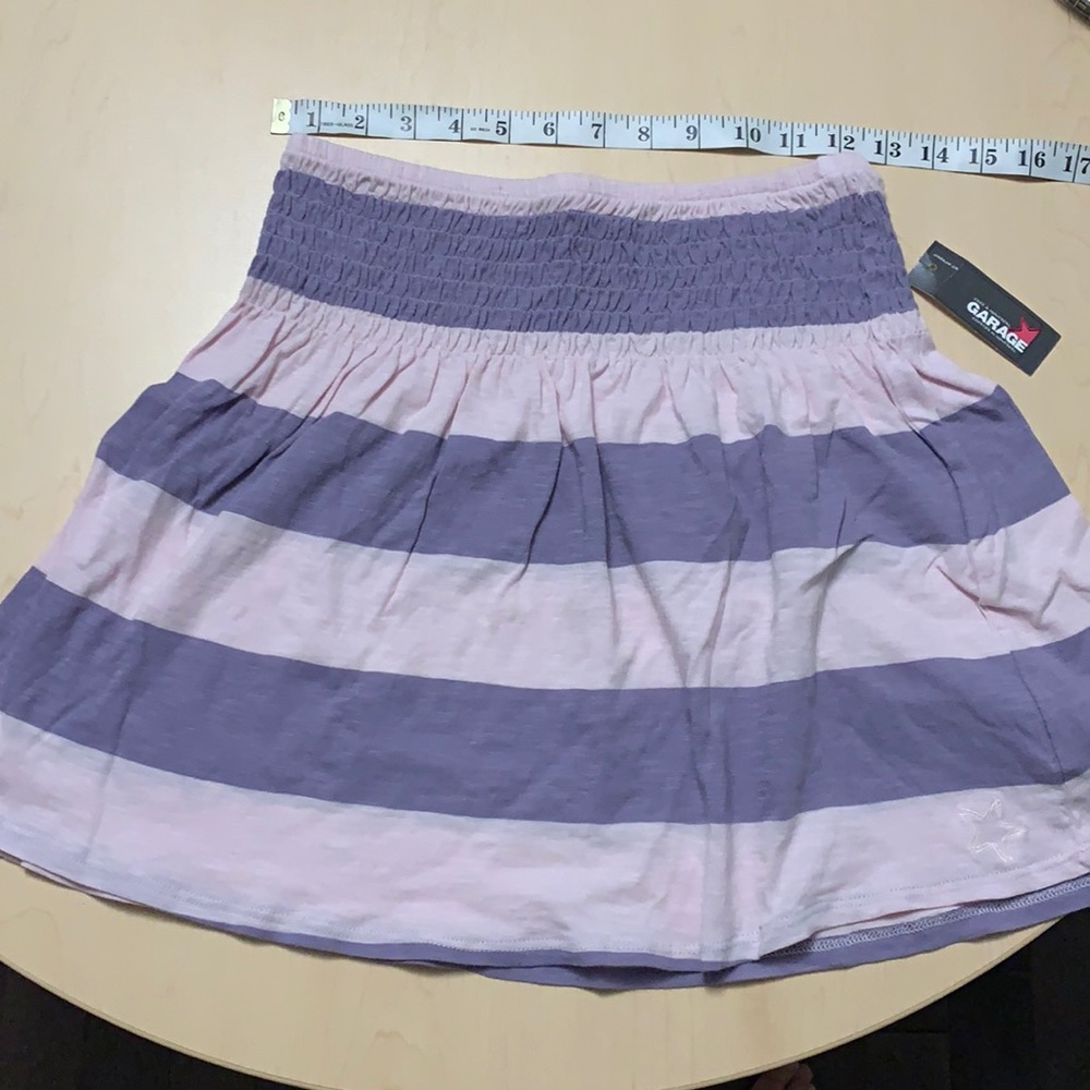 BRAND NEW Purple+Pink GARAGE skirt